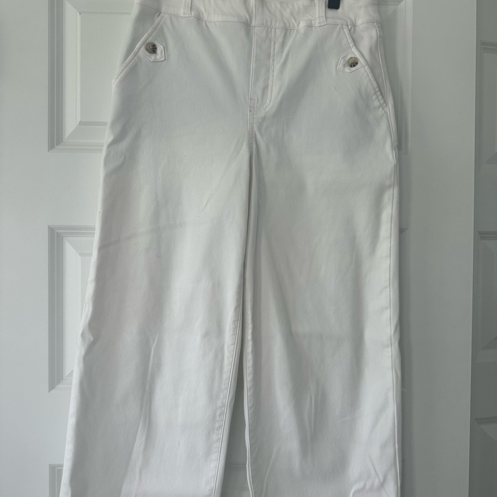 SPANX White High-Rise Pants
